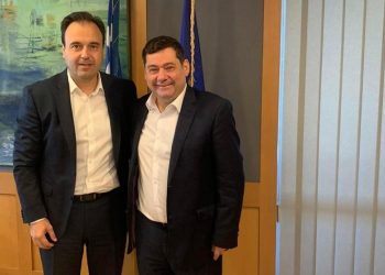 Για μία… έξυπνη πόλη συζήτησαν ο Τάσος Μαυρίδης και ο Δημήτρης Παπαστεργίου