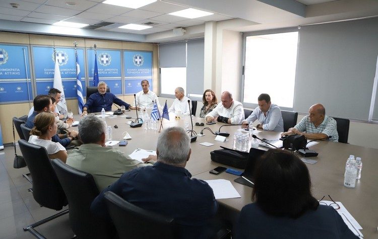 Περιφέρεια Αττικής: Έκτακτη σύσκεψη για την πρόληψη πλημμυρικών φαινομένων