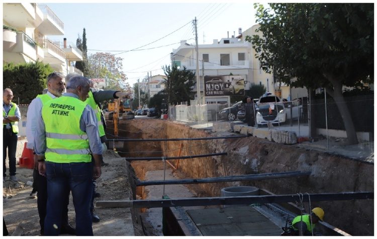 Περιφέρεια Αττικής: «728 εκατομμύρια € έχουν προϋπολογιστεί για αντιπλημμυρική προστασία»