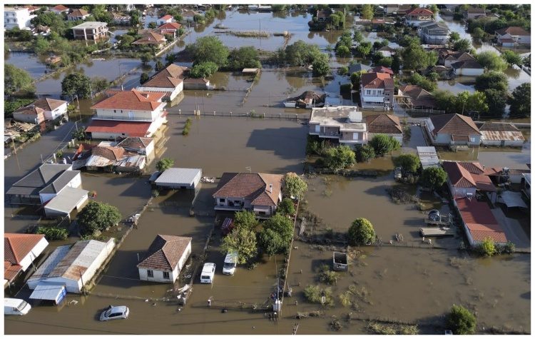 Πίσω από έναν δορυφορικό φακό… στην πλημμύρα της Θεσσαλίας