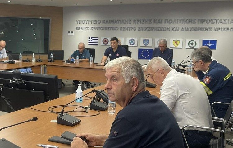 Παρουσία Β. Σιώμου η έκτακτη σύσκεψη για την αντιμετώπιση πλημμυρικών φαινομένων