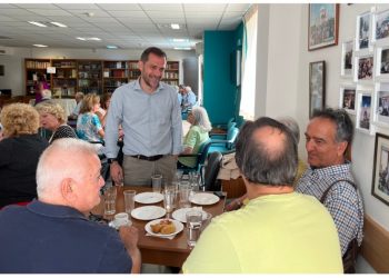 Επίσκεψη του δημάρχου στο ΚΑΠΗ  Βριλησσίων