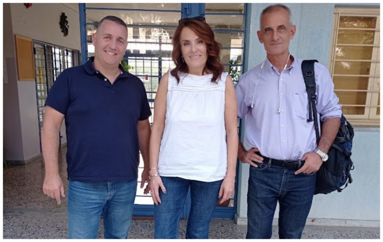 Με την διευθύντρια του 2ου Γυμνασίου Νεκταρία Κλέτσα συναντήθηκε η Ένωση Γονέων Βριλησσίων