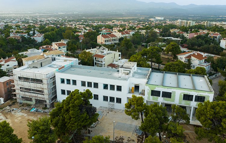 1ο Δημοτικό Σχολείο Νέας Ερυθραίας: Στην τελική ευθεία το έργο ανακατασκευής