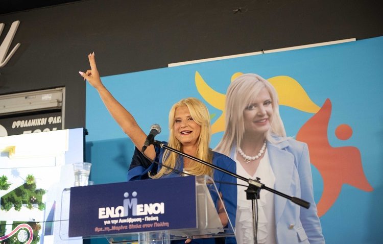 Μαρίνα Σταυράκη- Πατούλη: Στηρίζω για δήμαρχο τον Μάριο Ψυχάλη