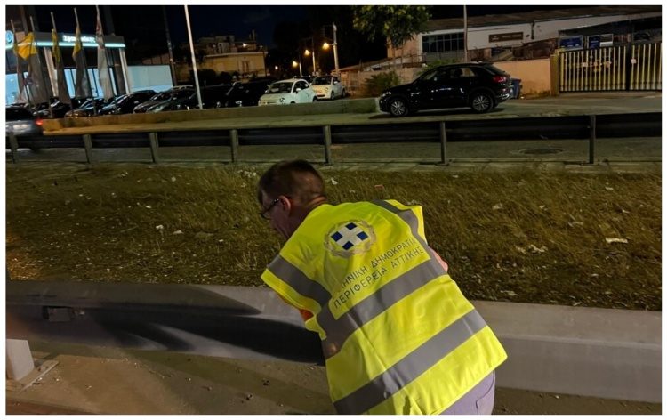 Περιφέρεια Αττικής: Ασφαλτόστρωση και συντήρηση δρόμων σε Κεντρικό, Νότιο, Δυτικό και Βόρειο Τομέα