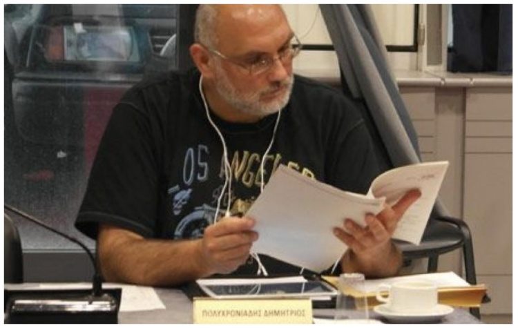 Ευχαριστήρια επιστολή Δ. Πολυχρονιάδη για την εκλογή του στο Δημοτικό Συμβούλιο Αμαρουσίου