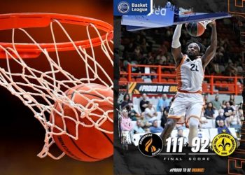 Basket League: ‘Ήττα για το Μαρούσι στην Πάτρα (111-92)