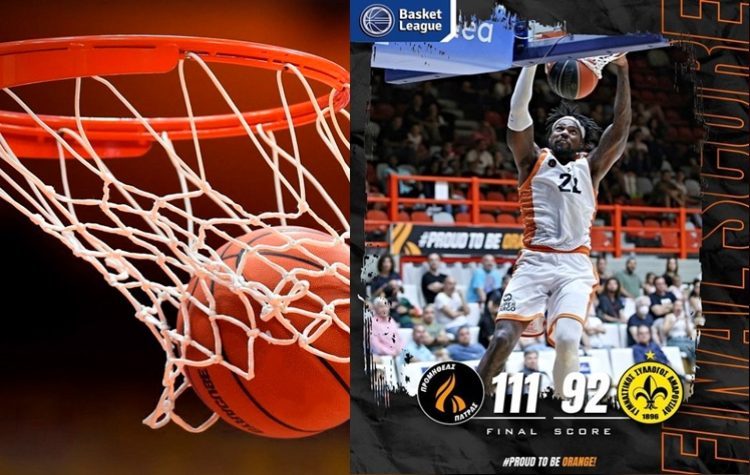 Basket League: ‘Ήττα για το Μαρούσι στην Πάτρα (111-92)