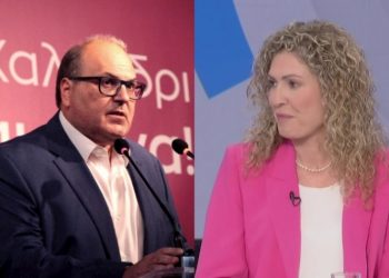 Κόντρα Ρούσσου - Αγαπητού με φόντο τον εορτασμό της 28ης Οκτωβρίου