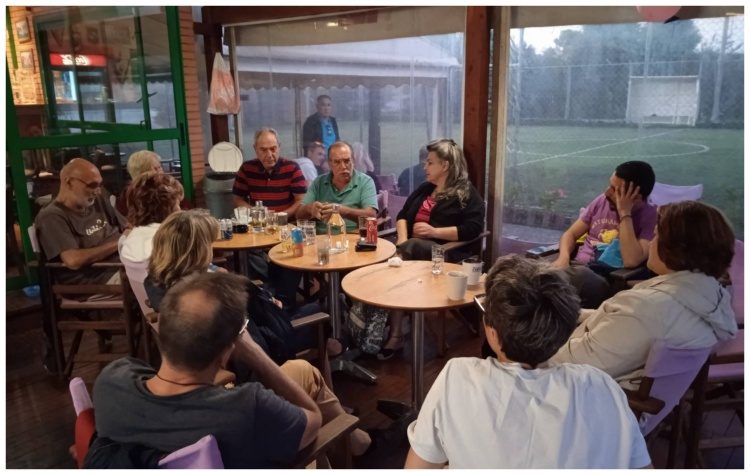 «Συμμαχία για την Ανατροπή»: Συνάντηση με κατοίκους στο Νέο Μαρούσι