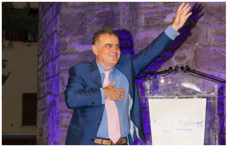 Ο Χρήστος Αηδόνης νέος δήμαρχος στην Παλλήνη