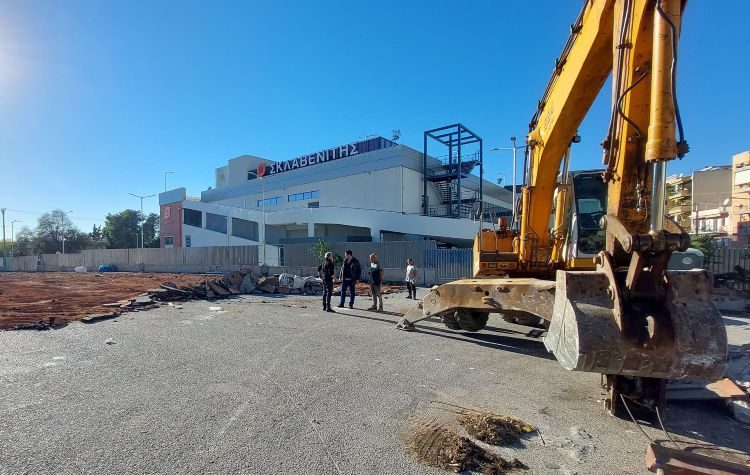 Ξεκίνησε ένα σημαντικό έργο στη συνοικία της Αγίας Μαρίνας