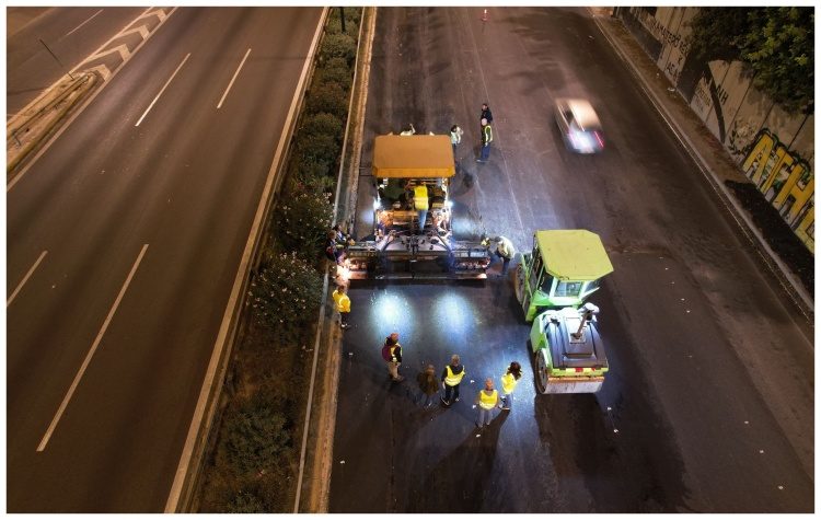 Ολοκληρώθηκε η συντήρηση της Λεωφ. Κηφισού από την Περιφέρεια