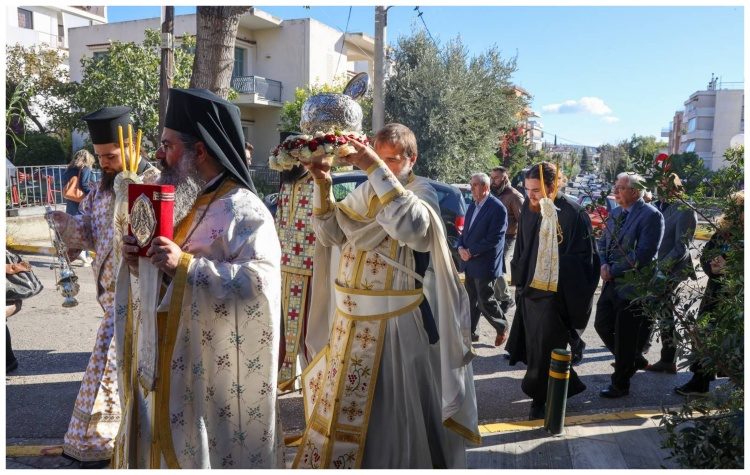 Πρώτος εορτασμός για την αγιοκατάταξη του Οσίου Αθανασίου Χαμακιώτη στον Δήμο Αμαρουσίου