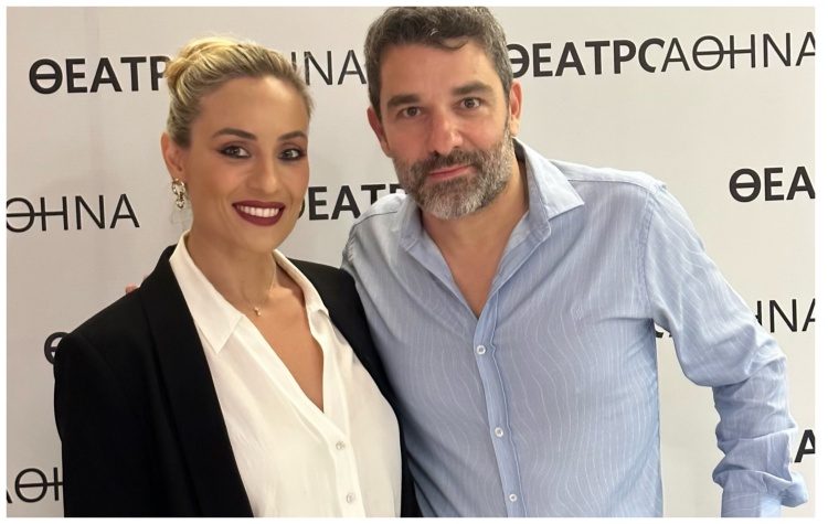 O Πέτρος Λαγούτης καλλιτεχνικός διευθυντής του θεάτρου ΑΘΗΝΑ