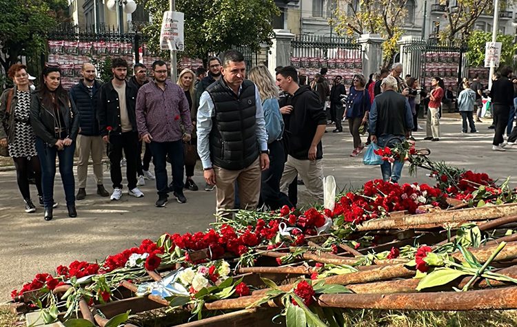 Στο Πολυτεχνείο ο Γ. Μυλωνάκης: «Χρέος μας, να διαφυλάξουμε την ιστορική παρακαταθήκη»
