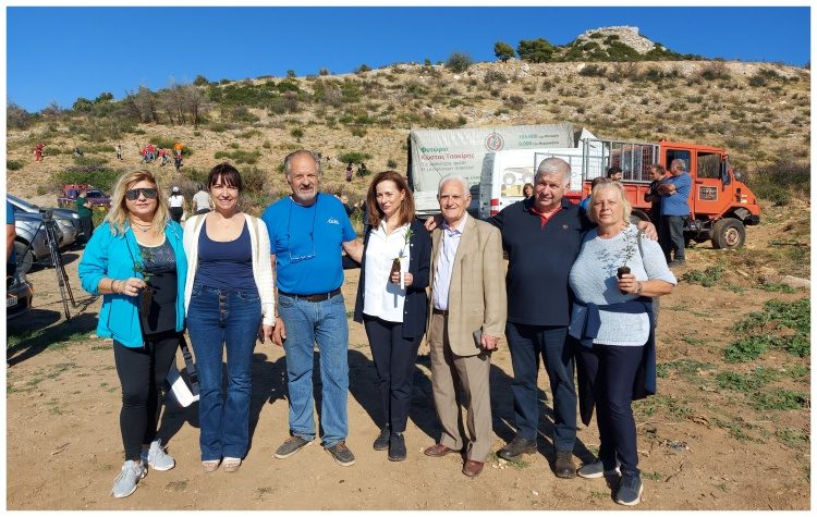 Ακόμα μια επιτυχημένη δράση αναδάσωσης στο Πεντελικό από τον ΣΠΑΠ