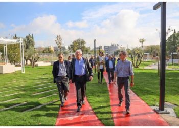 Επιθεώρηση Θ. Αμπατζόγλου στο Πρότυπο Πάρκο Αναψυχής στον Άγιο Θωμά ενόψει της παράδοσης του