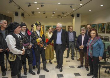 Πρωτοχρονιάτικα κάλαντα στον δημαρχείο Αμαρουσίου