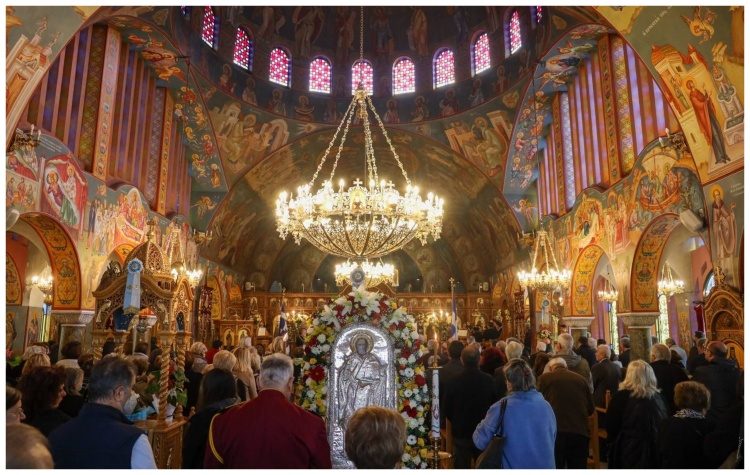 Παρουσία του δημάρχου και πλήθους πιστών ο εορτασμός του Αγίου Νικολάου στο Μαρούσι