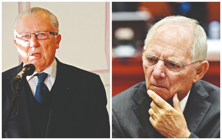 Ζακ Ντελόρ- Βόλφγκανγκ Σόιμπλε:  Ο «καλός», ο «κακός» και η Ελλάδα που ακόμη (την) πληρώνει