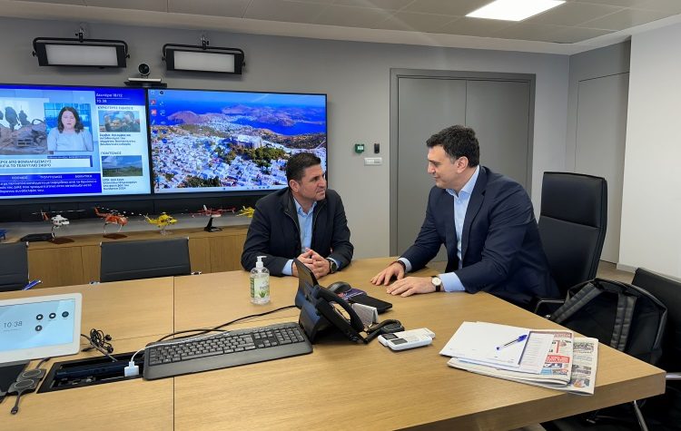 Στον Β. Κικίλια ο Γ. Μυλωνάκης - Τι συζητήθηκε