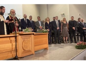 Ορκίστηκαν ο Στράτος Σαραούδας και τα νέα  μέλη του Δημοτικού Συμβουλίου