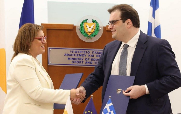 Ικανοποίηση Κ. Πιερρακάκη για τη συμφωνία αναγνώρισης τίτλων σπουδών των ΑΕΙ με Κύπρο