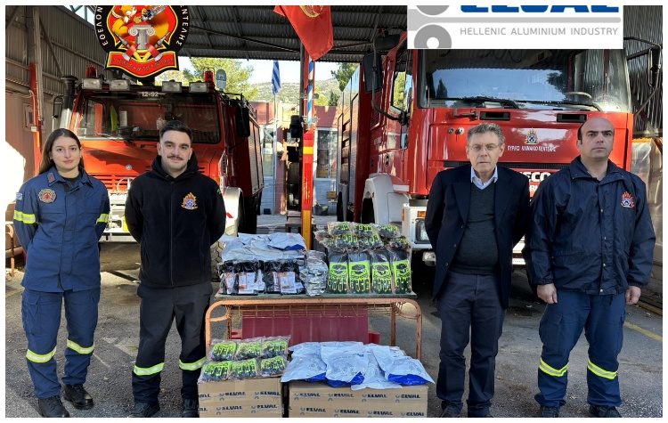 Μέσα Ατομικής Προστασίας δώρισε γνωστή εταιρεία στους Εθελοντές Πυροσβέστες Πεντέλης