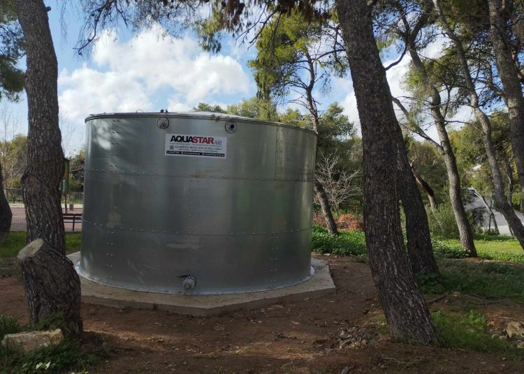 Ολοκληρώθηκε η τοποθέτηση δεξαμενών πυροπροστασίας στον Δήμο