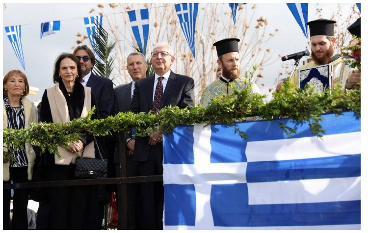 Θεοφάνια στο Μαρούσι και κοπή πίτας του Συλλόγου Αθμονέων