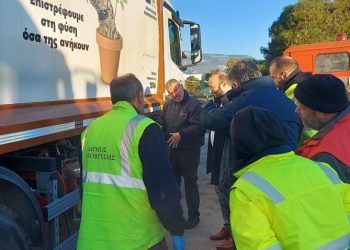 Οδηγοί του Δήμου εκπαιδεύτηκαν στη χρήση του καφέ απορριμματοφόρου