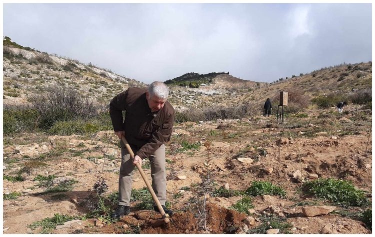 Ολοκληρώθηκε με επιτυχία ακόμα μια δράση εθελοντικής αναδάσωσης του ΣΠΑΠ στο Πεντελικό