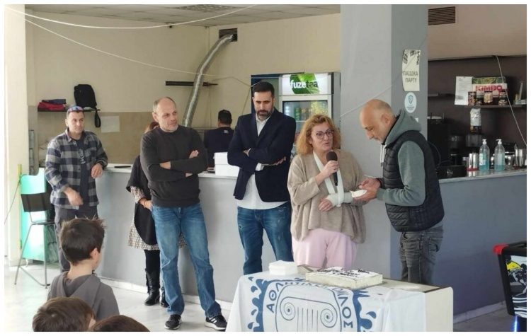 Έκοψε την πρωτοχρονιάτικη πίτα του ο Αθλητικός Όμιλος Πεντελικού