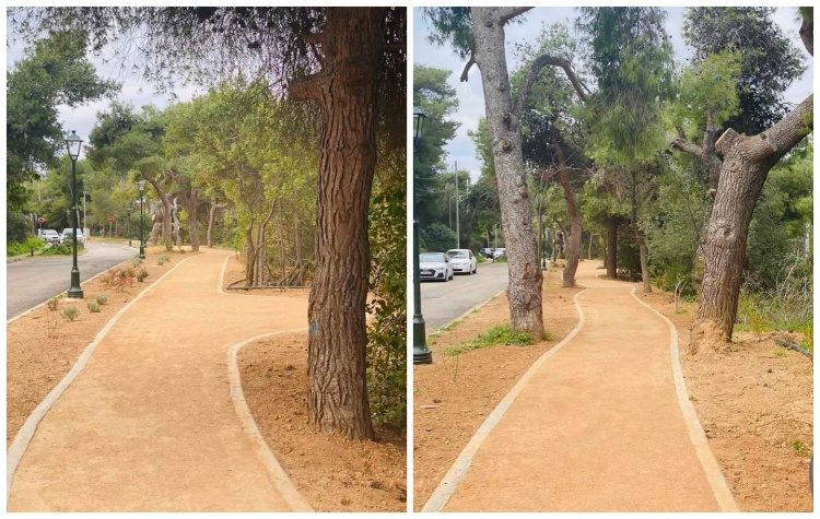Εκάλη: Περιβαλλοντική αναβάθμιση στη νησίδα της οδού Ρόδων