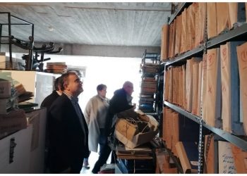 Την Πολεοδομία επισκέφτηκε ο Δήμαρχος Χρήστος Αηδόνης