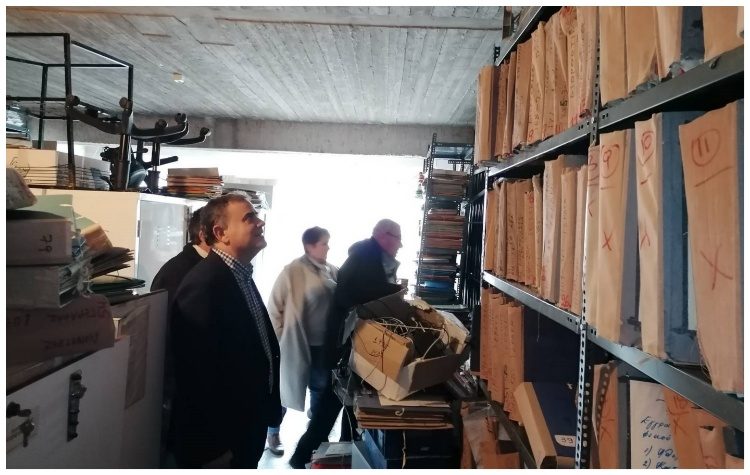 Την Πολεοδομία επισκέφτηκε ο Δήμαρχος Χρήστος Αηδόνης