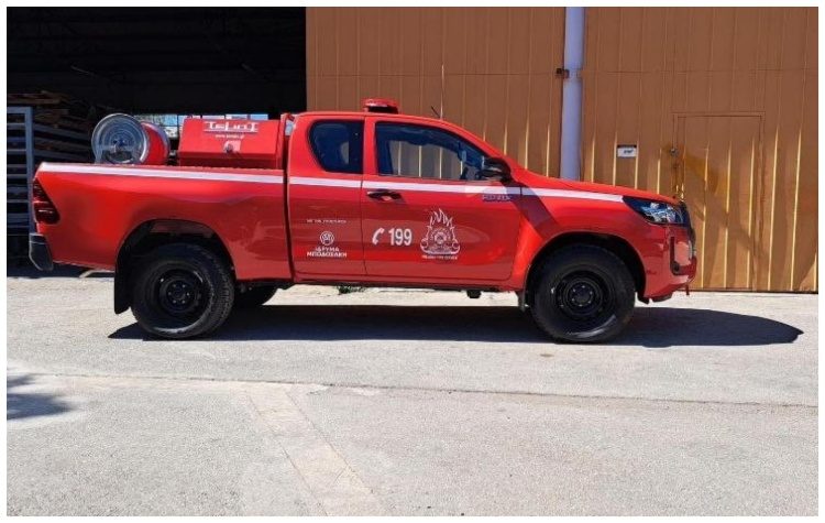 Άσκηση ετοιμότητας στην πλατεία Αγίας Τριάδας για το κλιμάκιο Πολιτικής Προστασίας του Δήμου