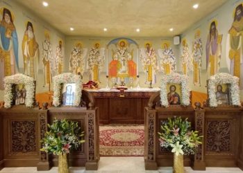 Θυρανοίξια του Ιερού Παρεκκλησίου Τριών Ιεραρχών στη Νέα Ιωνία