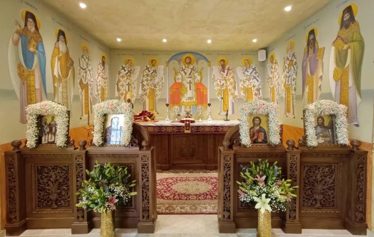 Θυρανοίξια του Ιερού Παρεκκλησίου Τριών Ιεραρχών στη Νέα Ιωνία