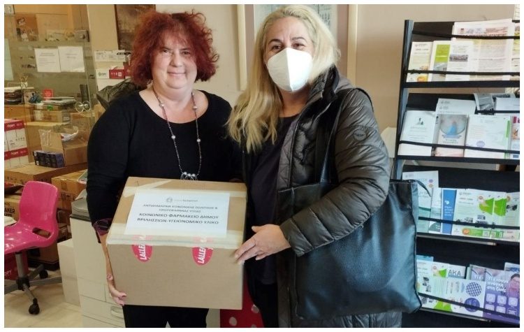 Κοινωνικό Φαρμακείο: Διανομές φαρμάκων και υγειονομικού υλικού σε δομές υγείας