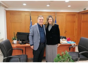 Συνάντηση Αηδόνη με την Υπουργό Κοινωνικής Συνοχής και Οικογένειας Σοφία Ζαχαράκη