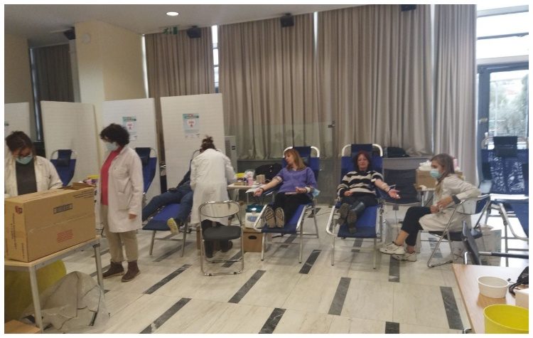 Ξεκίνησε η 45η τριήμερη Εθελοντική Αιμοδοσία του Δήμου
