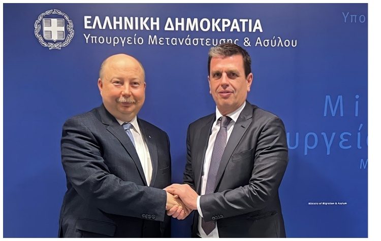 Συνάντηση Δ. Καιρίδη με τον Υπουργό Επικρατείας της Ουκρανίας κ. Oleh Nemchinov