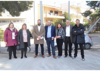 Παραδόθηκε προς χρήση η αθλητική εγκατάσταση στο Γυμνάσιο Λυκόβρυσης