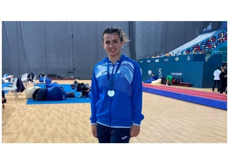 Ασημένιο μετάλλιο για την Εφραίμογλου στον ακροβατικό διάδρομο στο Παγκόσμιο Κύπελλο