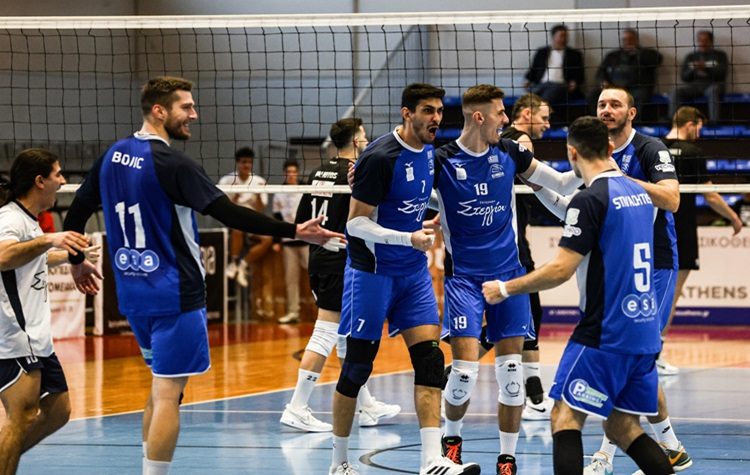 Volley League: Η Κηφισιά ηττήθηκε 2-3 σετ από τον ΠΑΟΚ αλλά πήρε πολύτιμο βαθμό