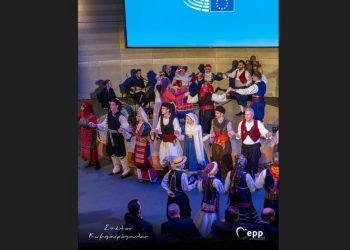 Ο Στέλιος Κυμπουρόπουλος έφερε την Ελλάδα στην καρδιά του Ευρωπαϊκού Κοινοβουλίου