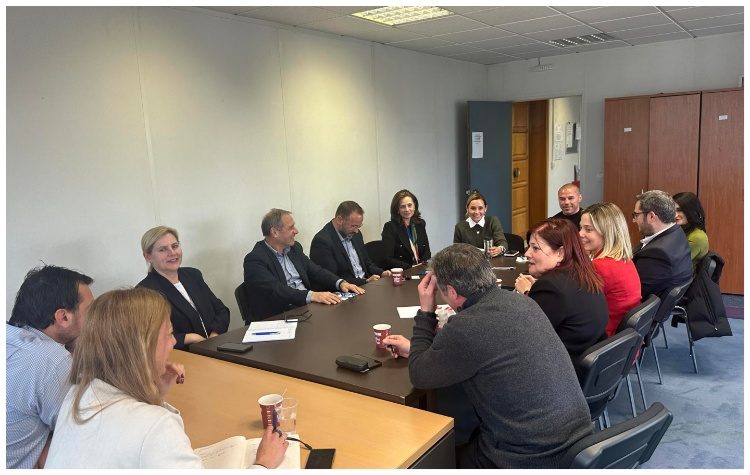 Συνάντηση Λ. Κεφαλογιάννη- Β. Μιλλούση  με τους αντιδημάρχους Αθλητισμού του Βορείου Τομέα